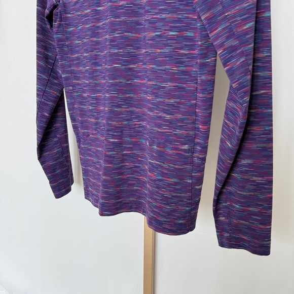 Spyder Women's Purple Turtleneck Long Sleeve Top Size L Stretch Outdoor Casual - Picture 9 of 12